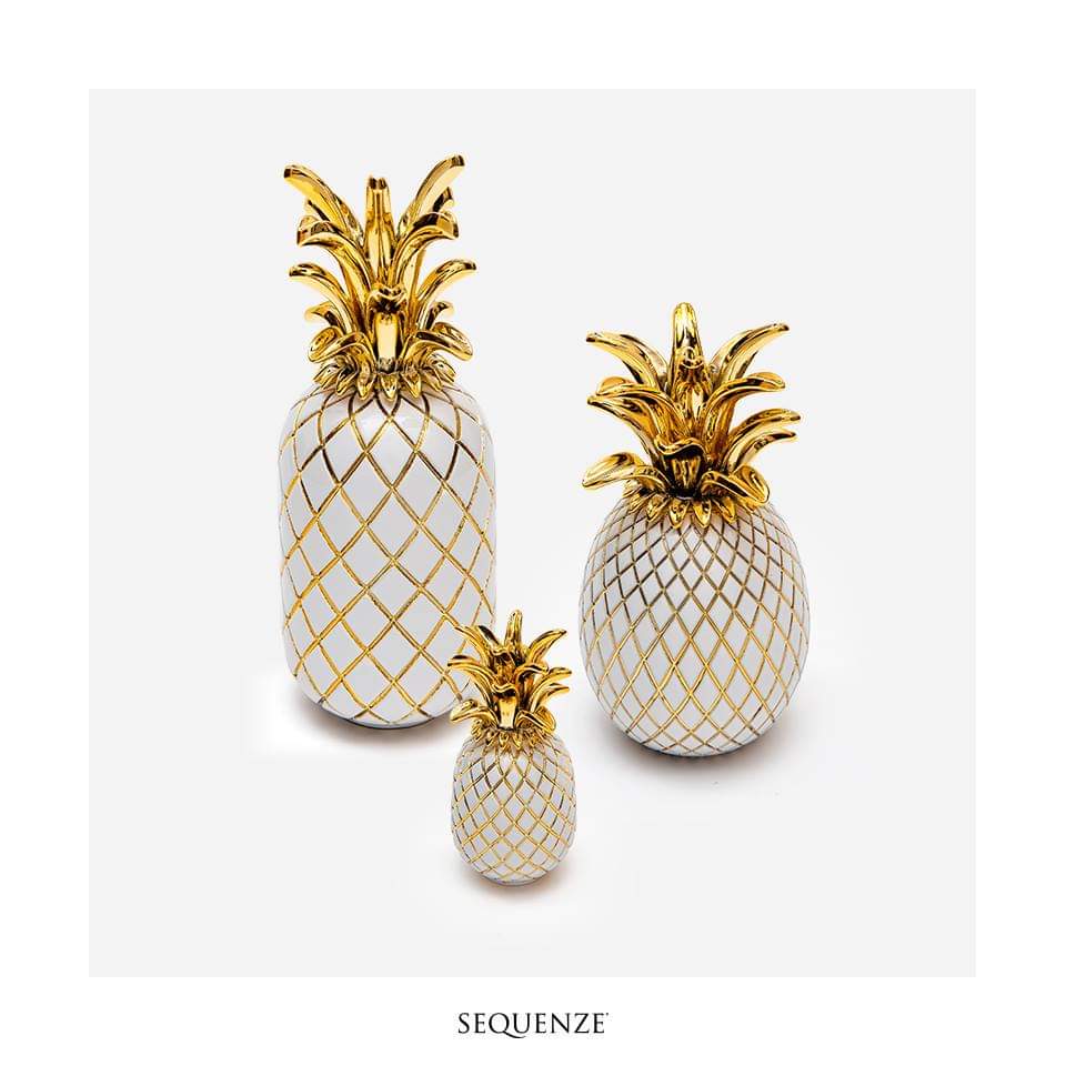 Sequenze - Ananas in ceramica - Home design - Sequenze - Gioielleria Lucentini