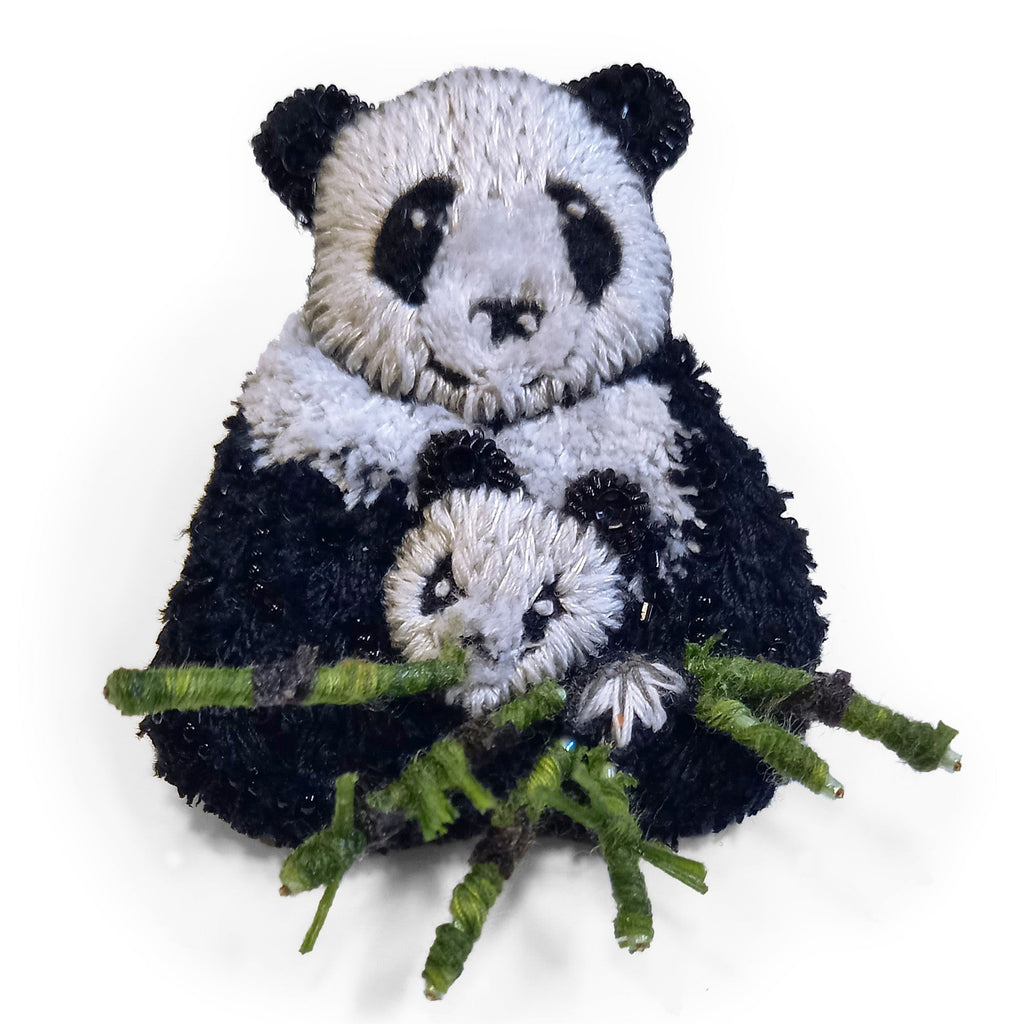 Trovelore - Spilla Mama Panda - Accessori - Trovelor - Gioielleria Lucentini