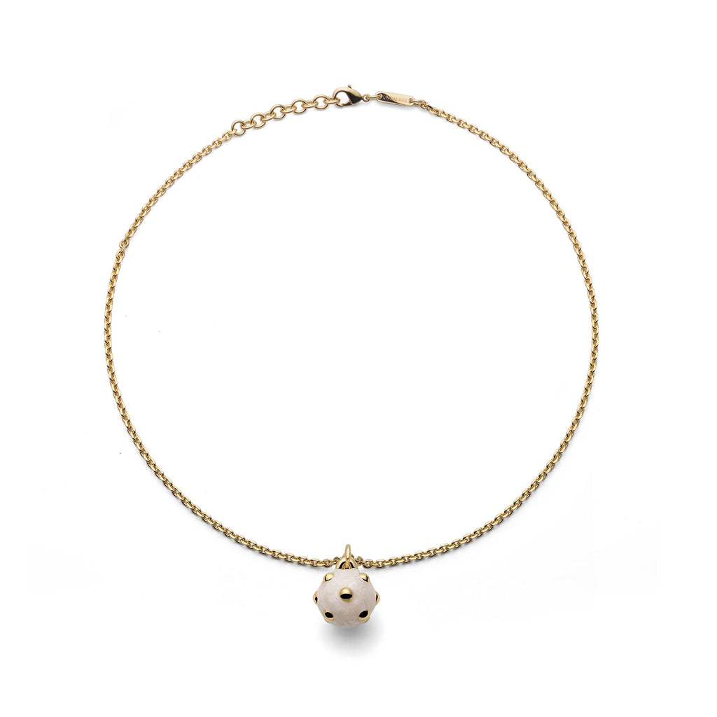 Unoaerre | Collana Con Mina Piccola Bianca - Collane - UNOAERRE - Gioielleria Lucentini