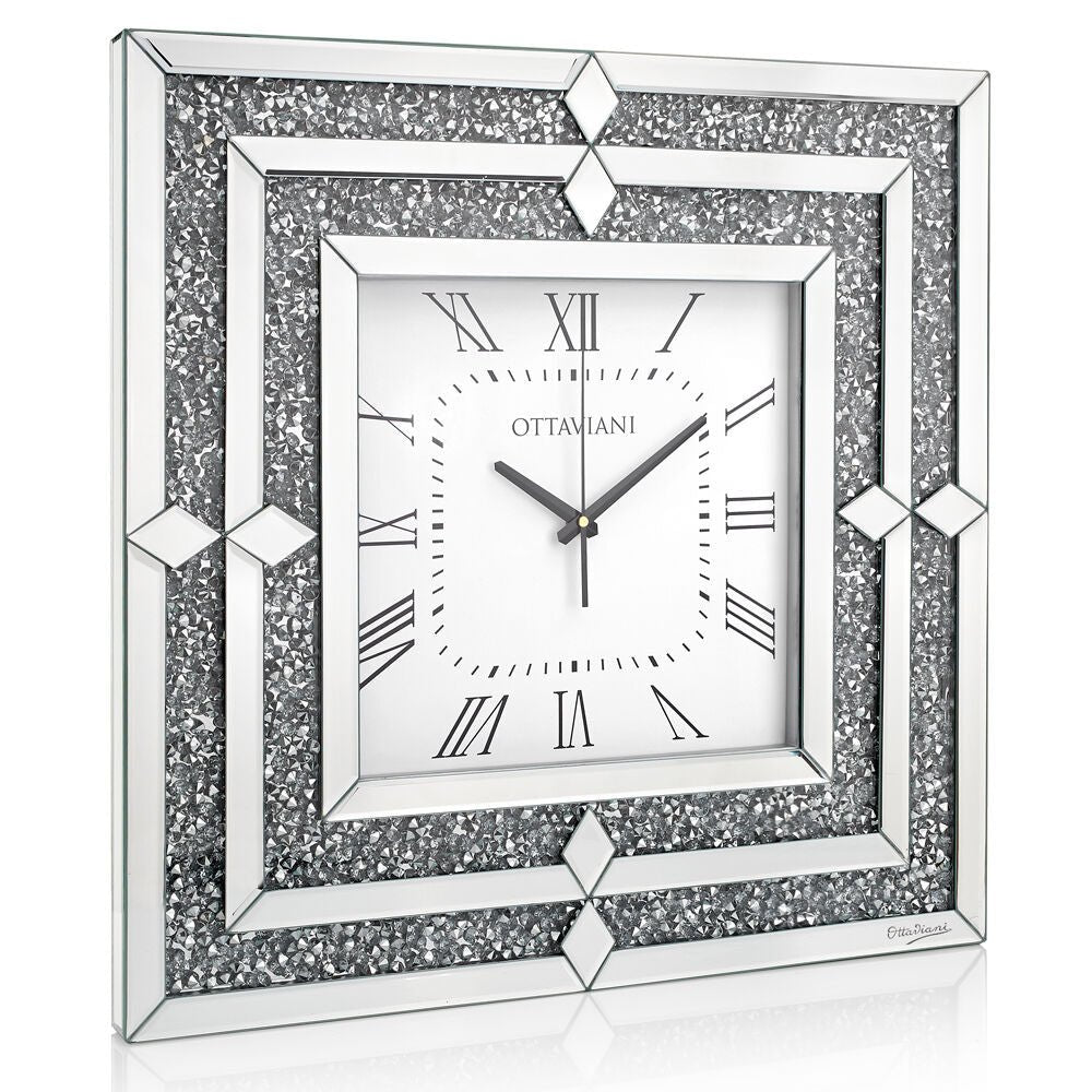 Ottaviani | Orologio Da Parete Con Cristalli e Strass - Home Design - Ottaviani - Gioielleria Lucentini