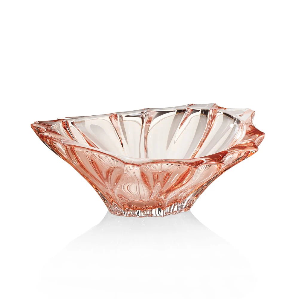 Ottaviani | Centrotavola Marea Rosa In Cristallo - Home Design - Ottaviani - Gioielleria Lucentini