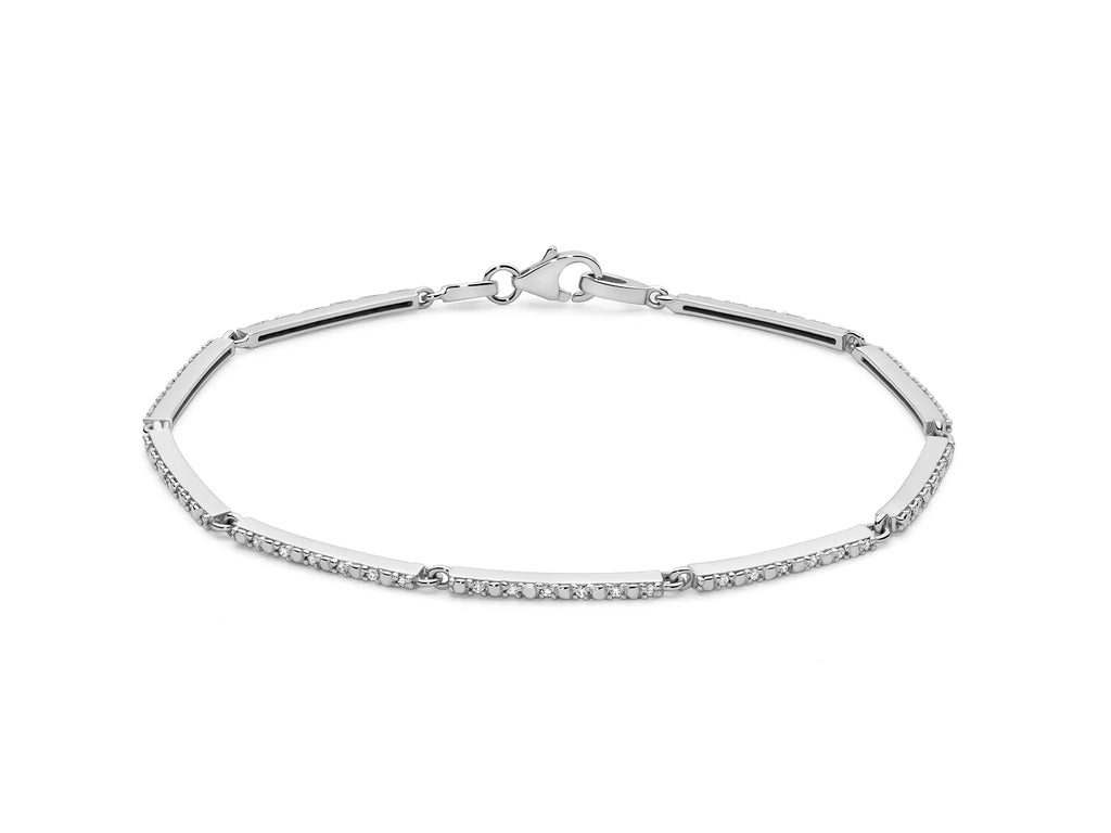 Miluna - Bracciale Tennis Oro e Diamanti - Gioielleria Lucentini