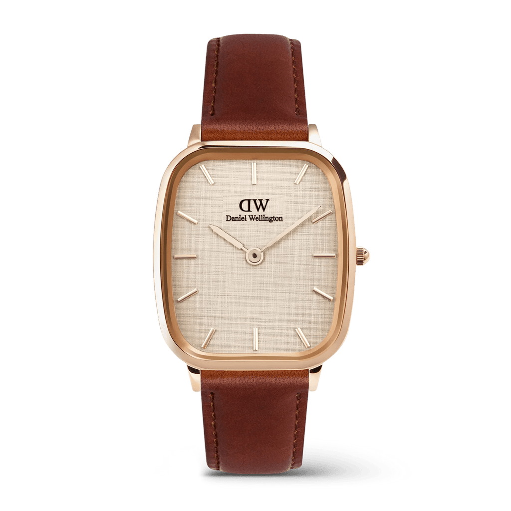 Daniel Wellington - Orologio Uomo Marlon Linen Rose Gold - Orologi - Daniel Wellington - Gioielleria Lucentini