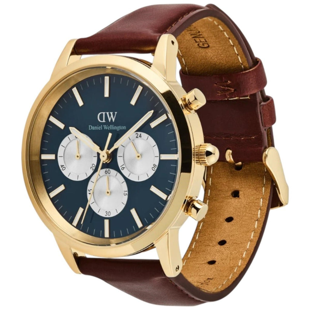 Daniel Wellington - Orologio Uomo Iconic Cronopgraph St. Mawes Arctic Panda - Orologi - Daniel Wellington - Gioielleria Lucentini