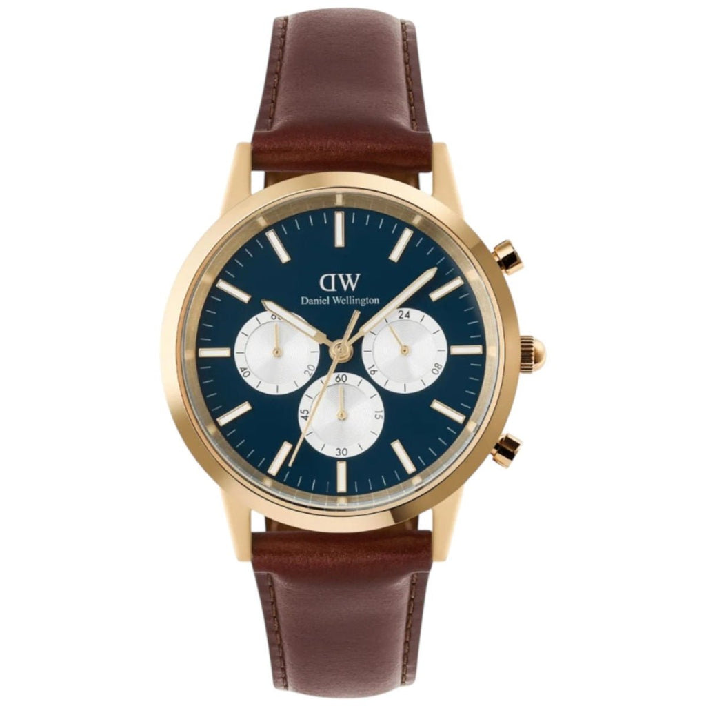 Daniel Wellington - Orologio Uomo Iconic Cronopgraph St. Mawes Arctic Panda - Orologi - Daniel Wellington - Gioielleria Lucentini