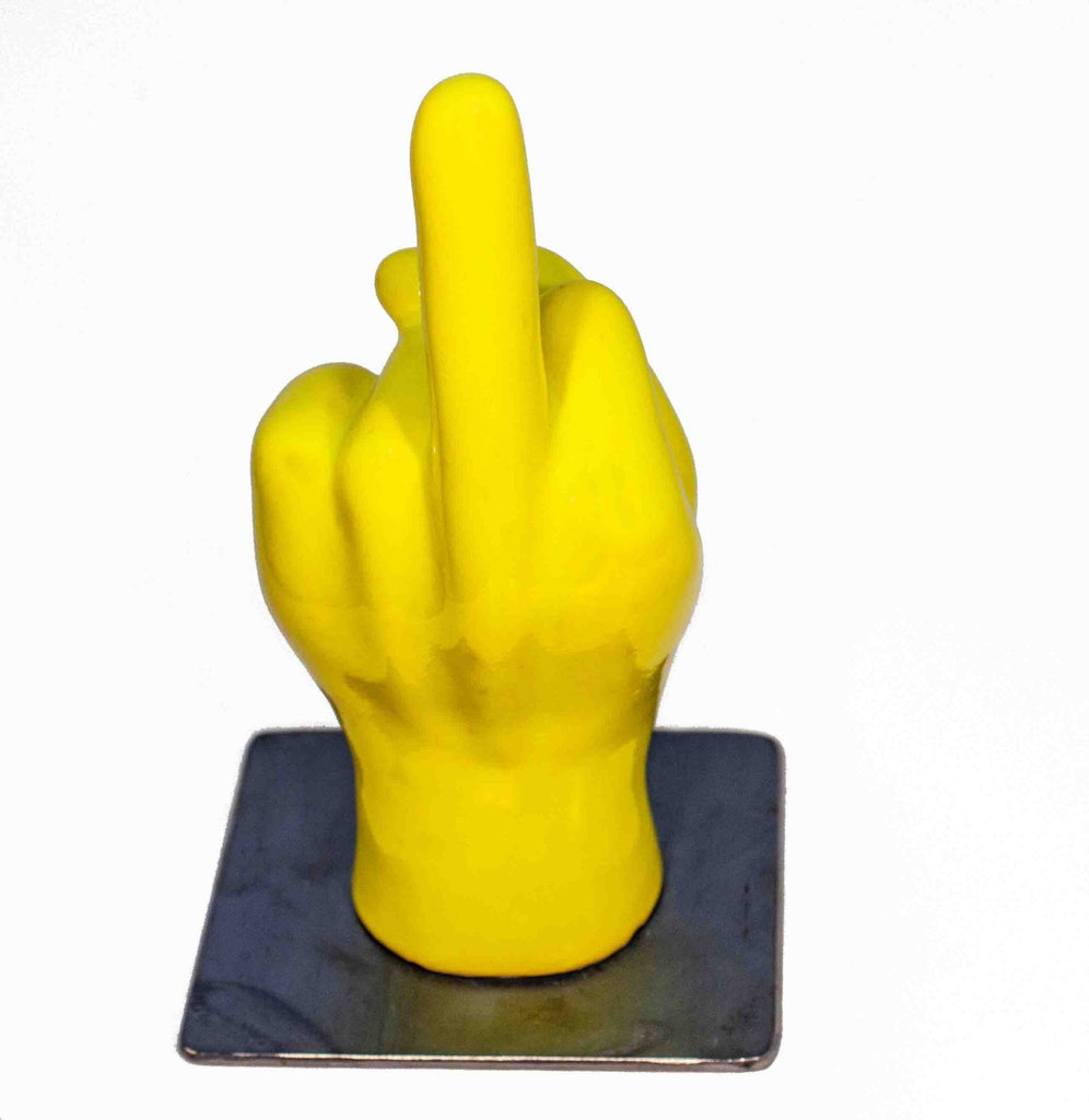 Memo Design Italy - Scultura Luck You Giallo - Home Design - Memo Design Italy - Gioielleria Lucentini