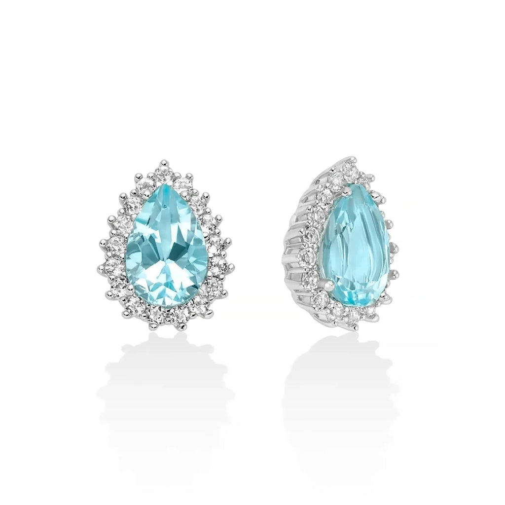 Miluna | Orecchini A Goccia Gemma Del Cielo - Orecchini - Miluna - Gioielleria Lucentini