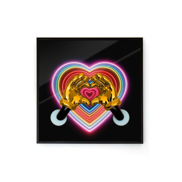 Sequenze - Quadro Wall He - Art Neon - Home Design - Sequenze - Gioielleria Lucentini