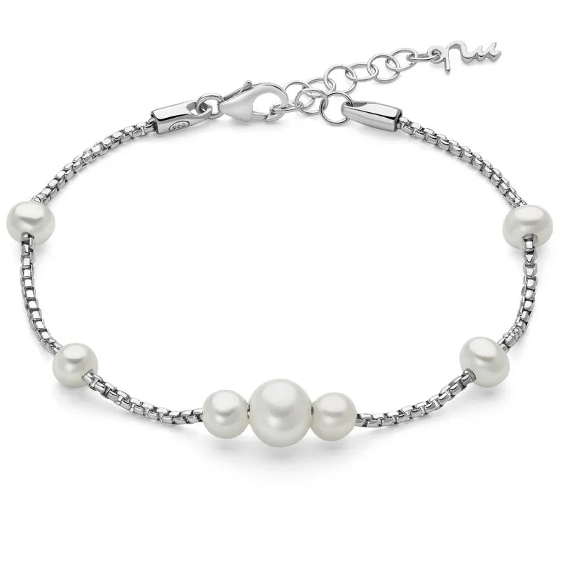 Miluna | Bracciale In Argento Con Perle Oriente Miss Italia - Bracciali - Miluna - Gioielleria Lucentini