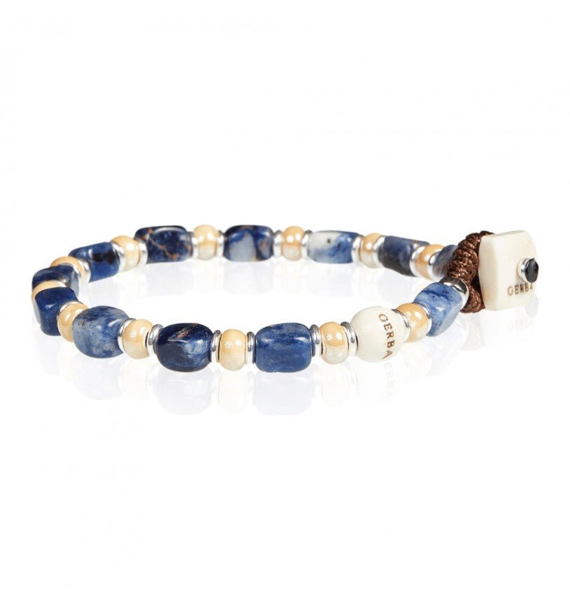 Gerba - Bracciale Strange S08 Sodalite e Ceramica - Bracciali - Gerba - Gioielleria Lucentini