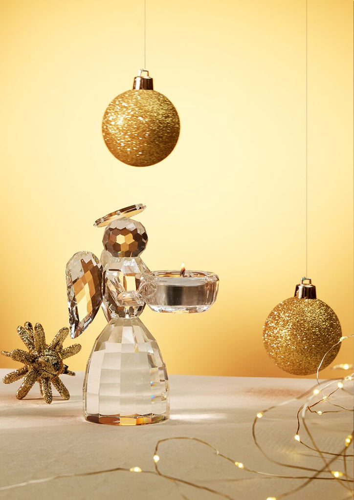 Ottaviani - Portacandele Angelo In Cristallo - Home Design - Ottaviani - Gioielleria Lucentini