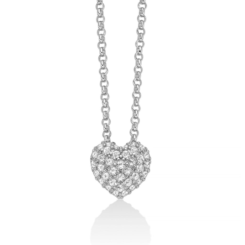 Miluna - Collana Giochi Di Luce Con Cuore - Collane - Gioielleria Lucentini