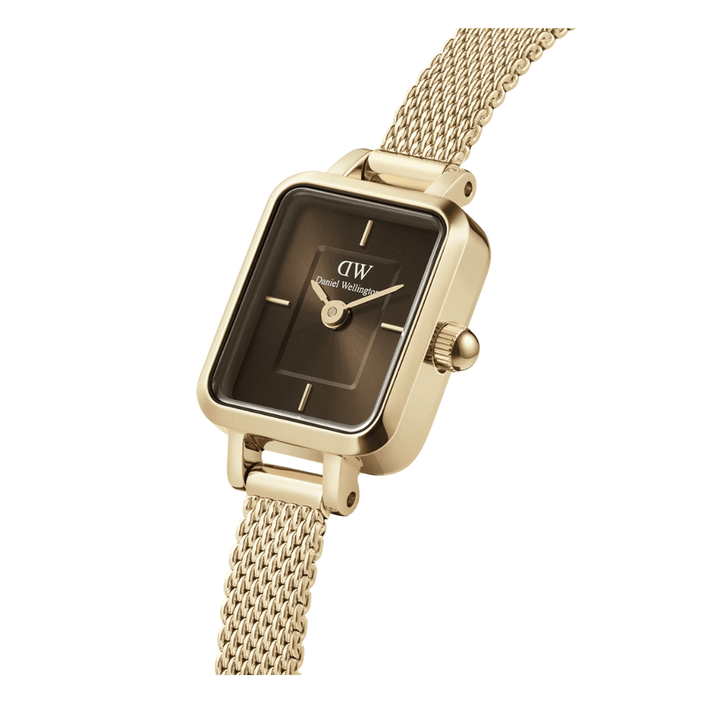 Daniel Wellington - Orologio Quadro Mini Evergold Amber - Orologi - Daniel Wellington - Gioielleria Lucentini