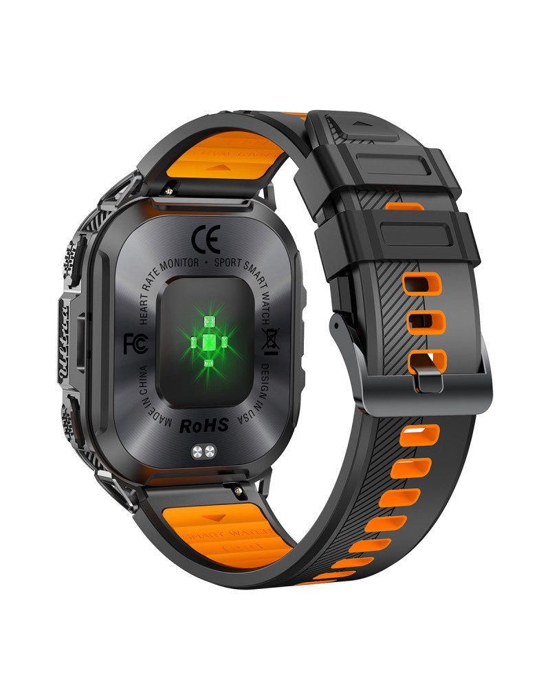 Smarty - Smartwatch Explorer Nero e Arancione - Orologi - Smarty - Gioielleria Lucentini
