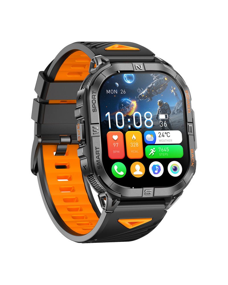 Smarty - Smartwatch Explorer Nero e Arancione - Orologi - Smarty - Gioielleria Lucentini