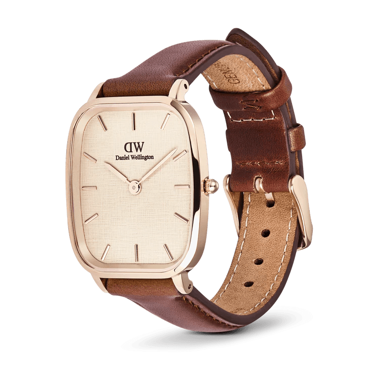 Daniel Wellington - Orologio Uomo Marlon Linen Rose Gold - Orologi - Daniel Wellington - Gioielleria Lucentini