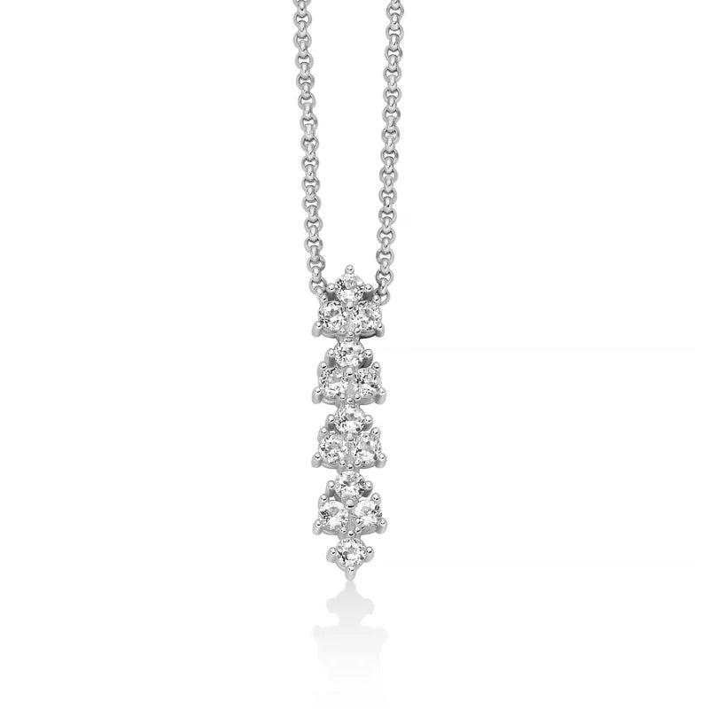 Miluna - Collana Unica Neve CLD4945 - Collane - Gioielleria Lucentini