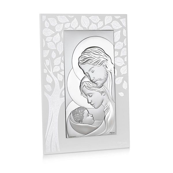 Ottaviani - Quadro Sacra Famiglia In Argento - Home Design - Ottaviani - Gioielleria Lucentini