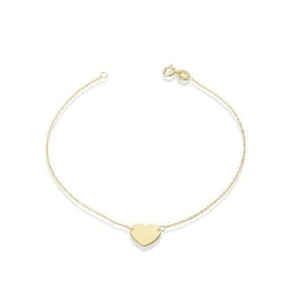 Unoaerre | Bracciale In Oro 9KT Con Cuore - Bracciali - UNOAERRE - Gioielleria Lucentini