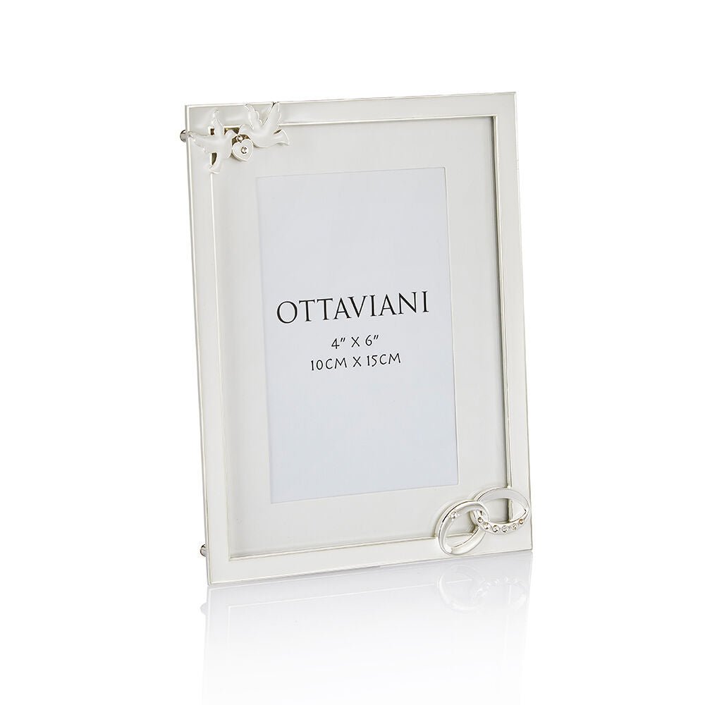 Ottaviani - Portafoto Gli Sposi Con Cristalli - Home design - Ottaviani - Gioielleria Lucentini