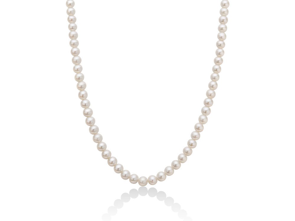 Miluna - Collana di Perle Classica in Oro 5,5 - 6 - Collane - Miluna - Gioielleria Lucentini