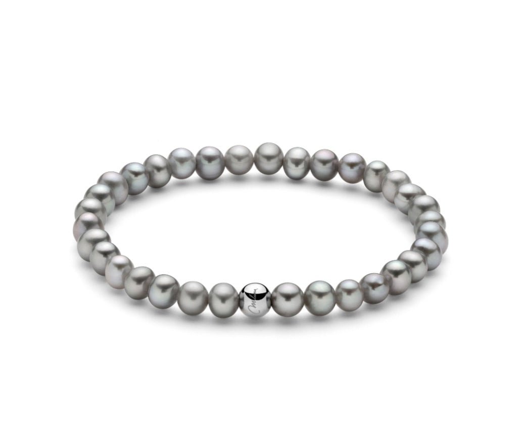 Miluna Bracciale perle, argento e topazi - Piano Gioielleria Miluna Bracciale perle, argento e topazi - Piano Gioielleria
