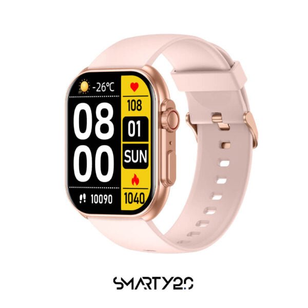 Smarty - Smartwatch Bluetooth Call Super Amoled Rosa - Orologi - Smarty - Gioielleria Lucentini