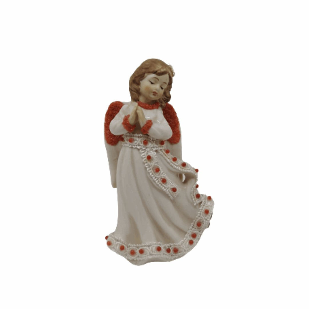 La Corallina - Statua Angelo che prega in Corallo - Home design - Xhilone - Gioielleria Lucentini