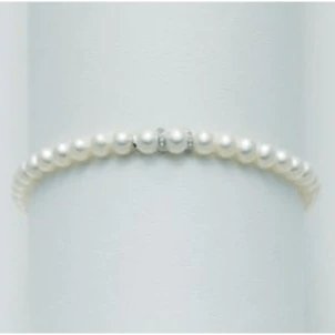 Miluna - Bracciale Perle e Diamanti - Bracciali - Miluna - Gioielleria Lucentini
